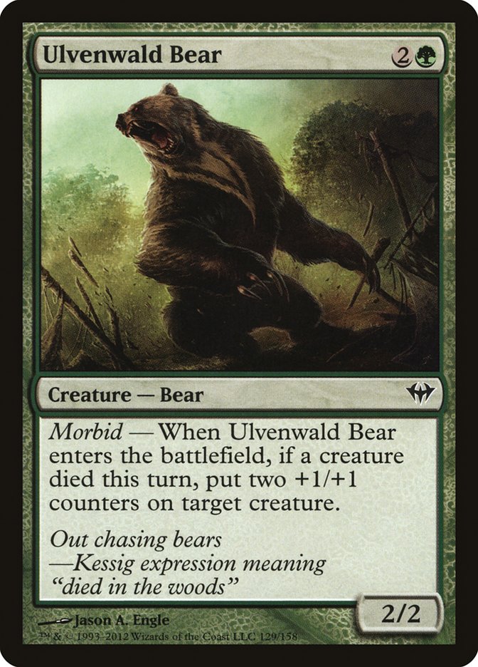 Ulvenwald Bear [Dark Ascension] | Yard's Games Ltd