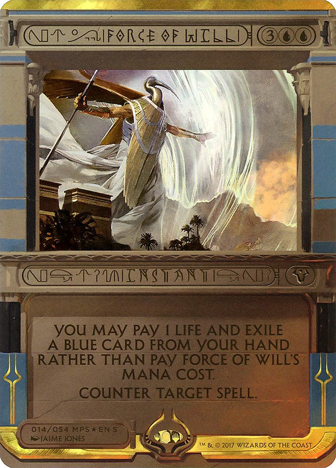 Force of Will (Invocation) [Amonkhet Invocations] | Yard's Games Ltd