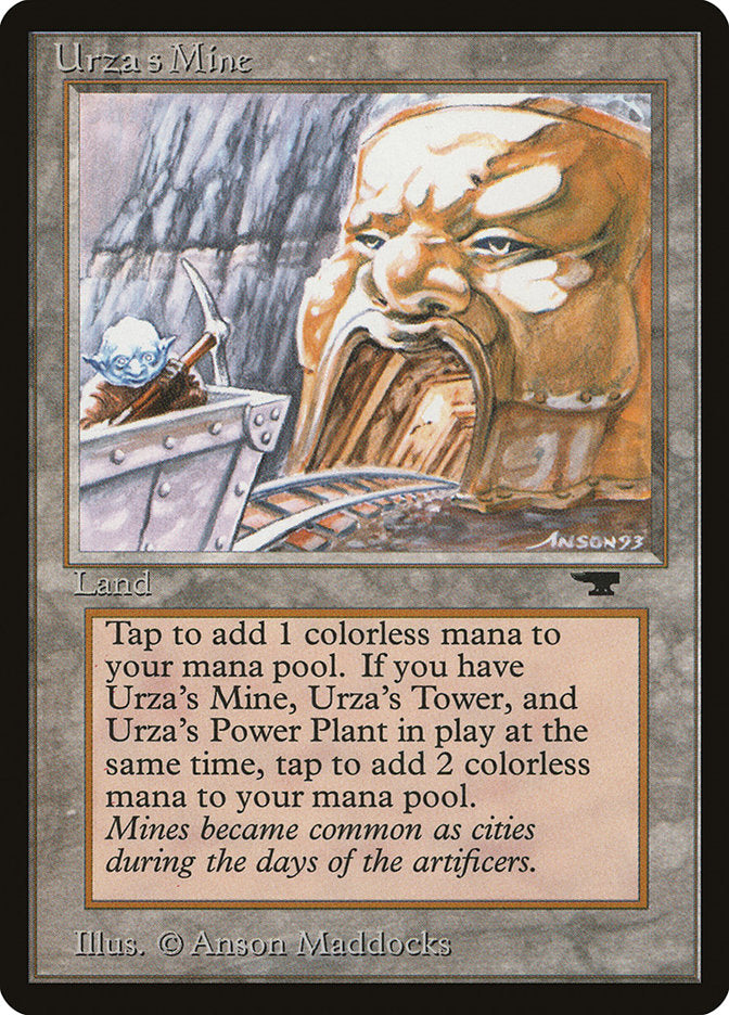 Urza's Mine (Mine Cart Entering Mouth) [Antiquities] | Yard's Games Ltd