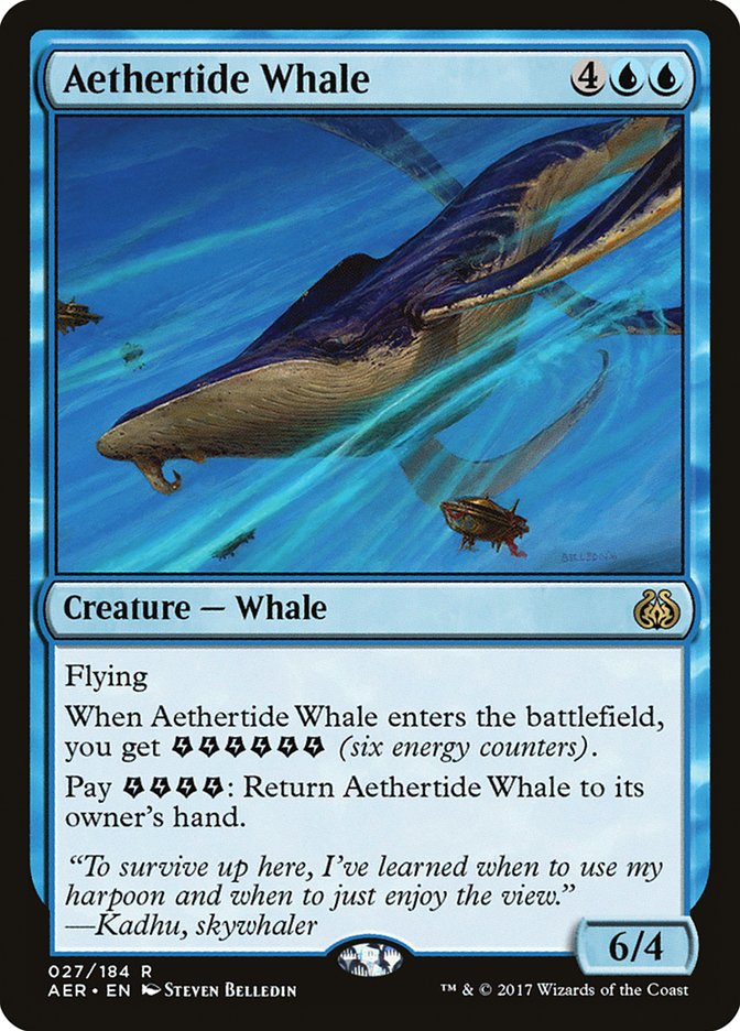 Aethertide Whale [Aether Revolt] | Yard's Games Ltd