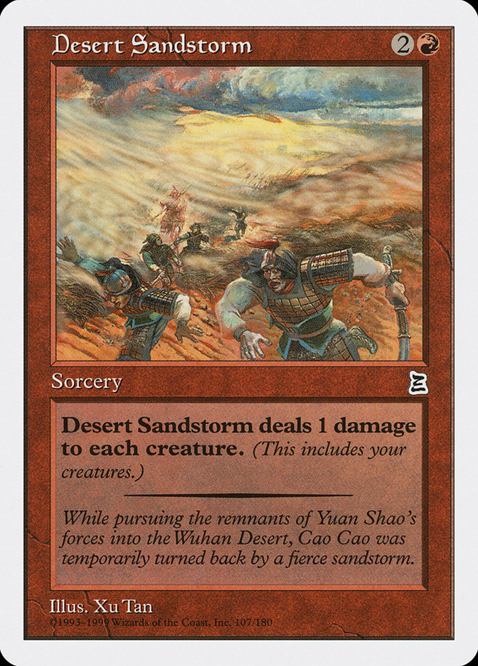Desert Sandstorm [Portal Three Kingdoms] | Yard's Games Ltd