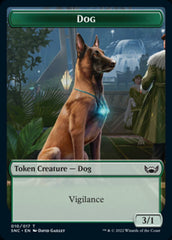 Devil // Dog Double-Sided Token [Streets of New Capenna Tokens] | Yard's Games Ltd