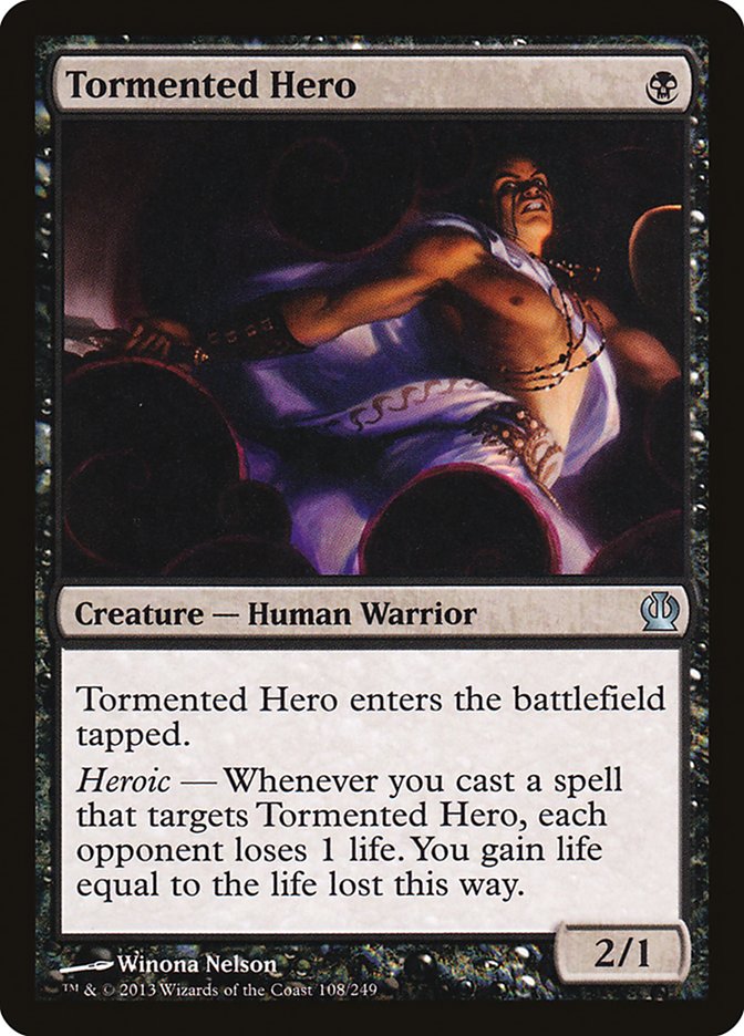 Tormented Hero [Theros] | Yard's Games Ltd