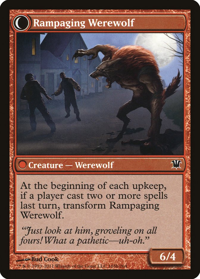 Tormented Pariah // Rampaging Werewolf [Innistrad] | Yard's Games Ltd