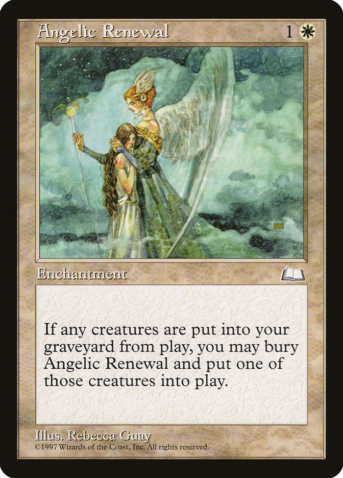 Angelic Renewal [Weatherlight] | Yard's Games Ltd