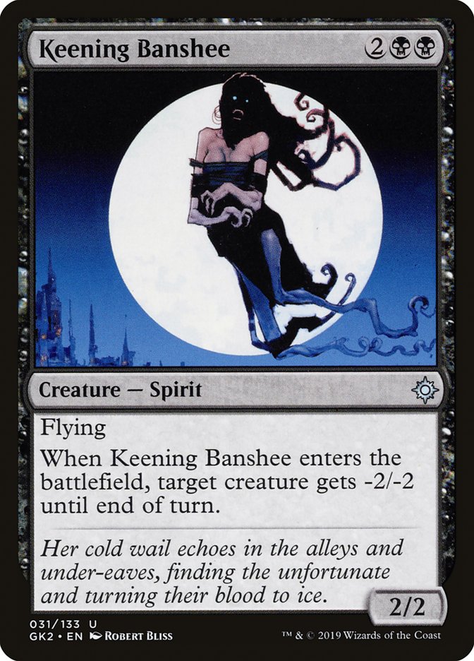 Keening Banshee [Ravnica Allegiance Guild Kit] | Yard's Games Ltd