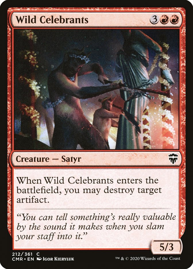 Wild Celebrants [Commander Legends] | Yard's Games Ltd