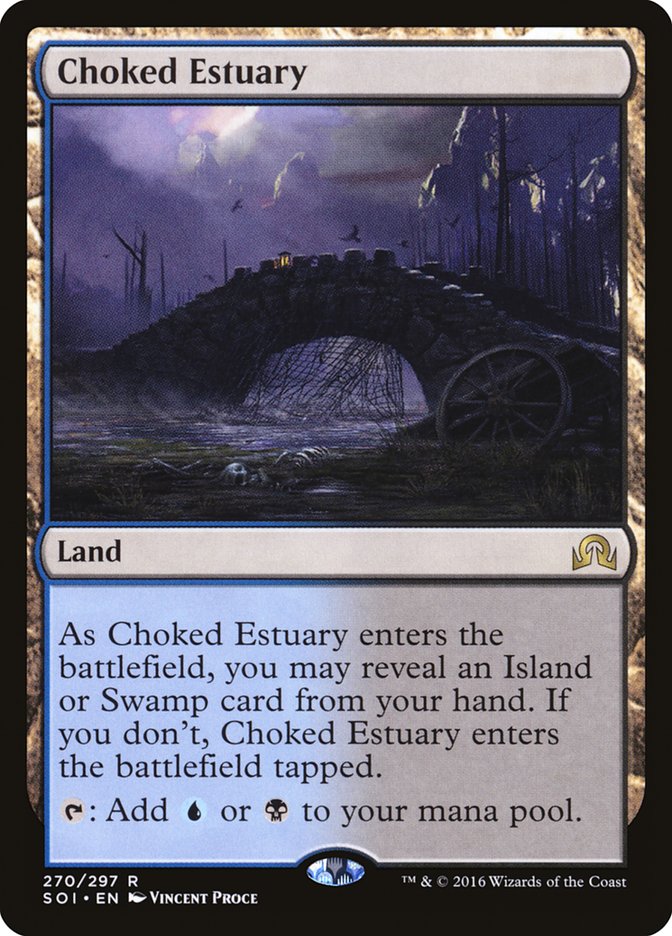Choked Estuary [Shadows over Innistrad] | Yard's Games Ltd