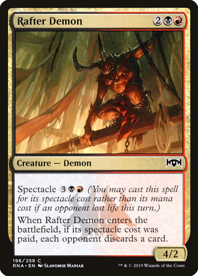 Rafter Demon [Ravnica Allegiance] | Yard's Games Ltd