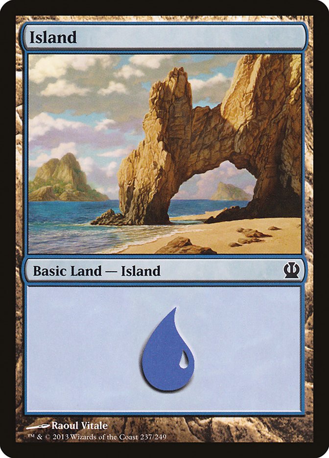 Island (237) [Theros] | Yard's Games Ltd