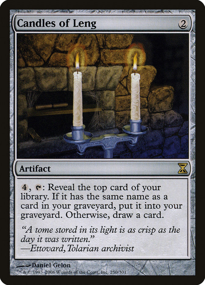 Candles of Leng [Time Spiral] | Yard's Games Ltd