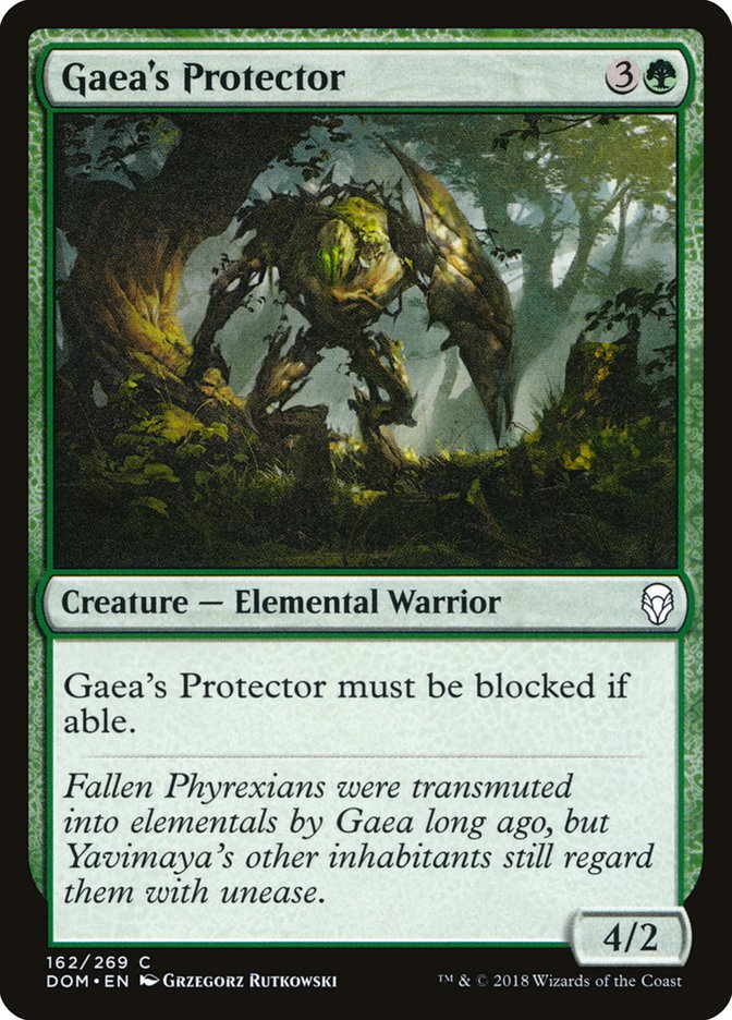 Gaea's Protector [Dominaria] | Yard's Games Ltd