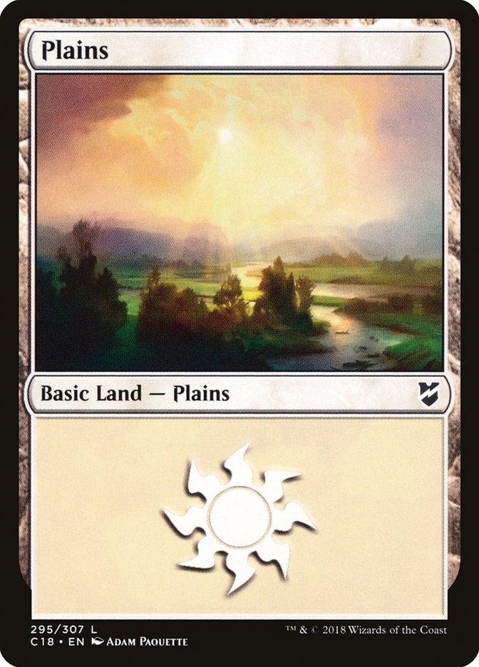 Plains (295) [Commander 2018] | Yard's Games Ltd