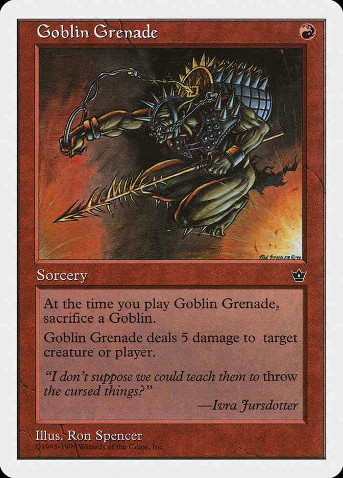 Goblin Grenade [Anthologies] | Yard's Games Ltd