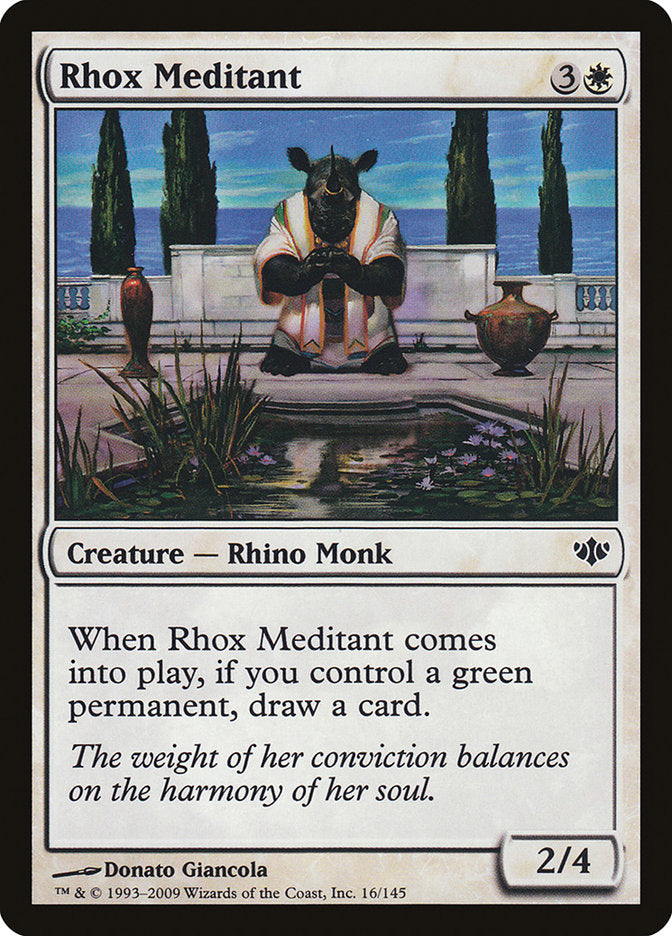 Rhox Meditant [Conflux] | Yard's Games Ltd