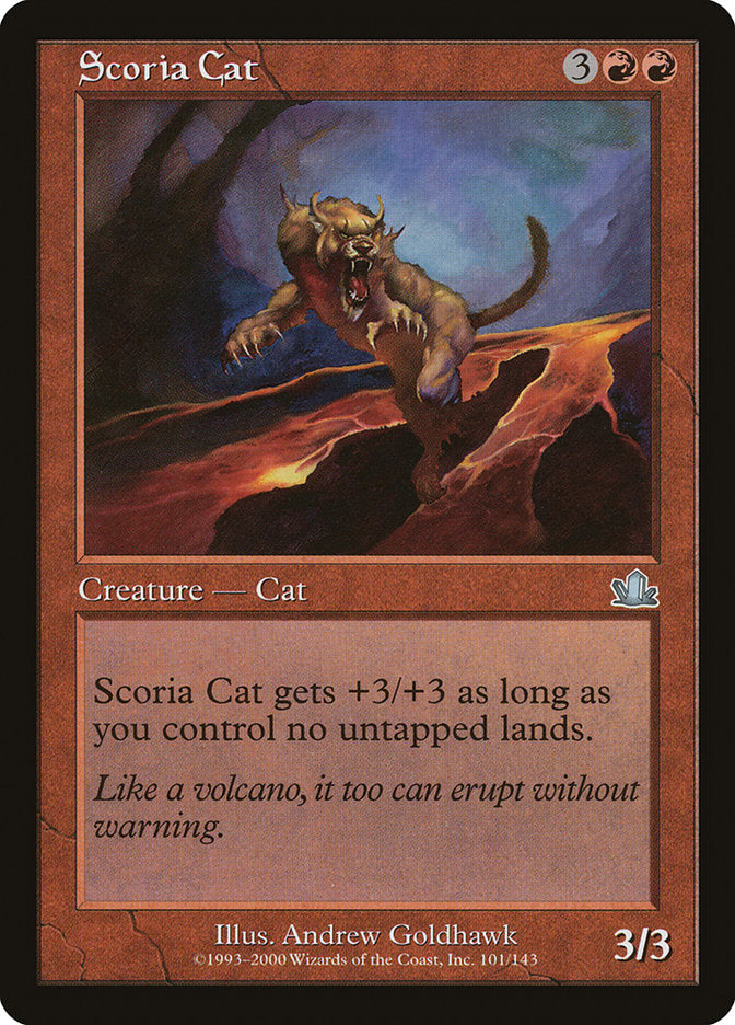 Scoria Cat [Prophecy] | Yard's Games Ltd
