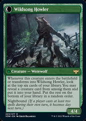 Howlpack Piper // Wildsong Howler [Innistrad: Crimson Vow] | Yard's Games Ltd