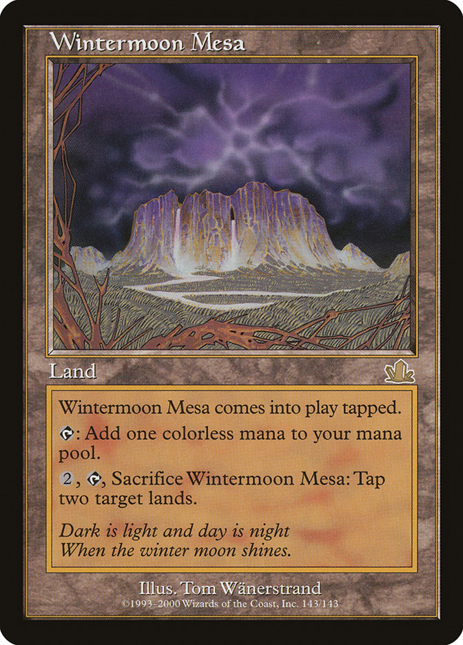 Wintermoon Mesa [Prophecy] | Yard's Games Ltd