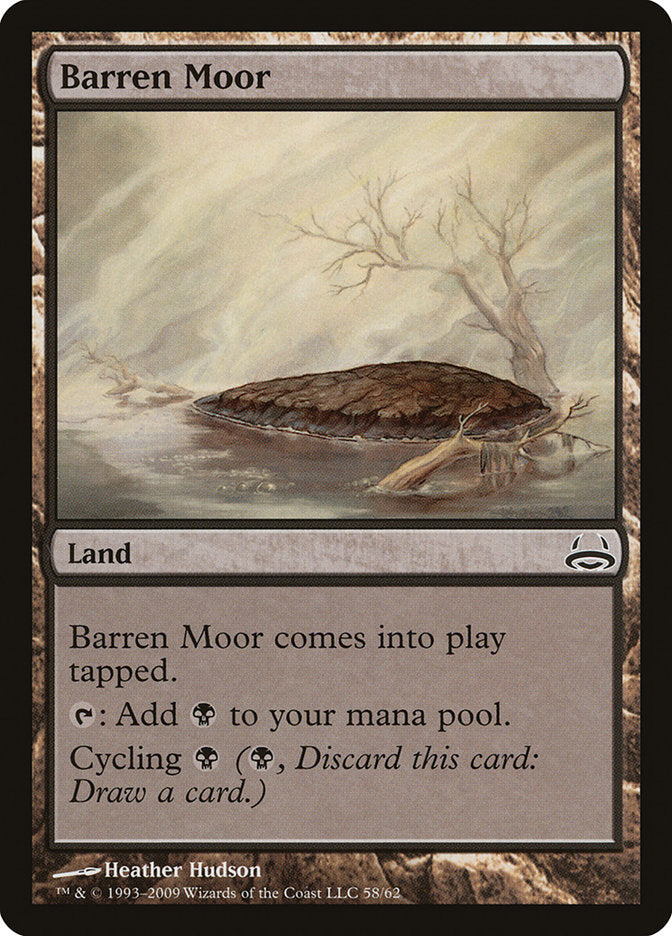 Barren Moor [Duel Decks: Divine vs. Demonic] | Yard's Games Ltd