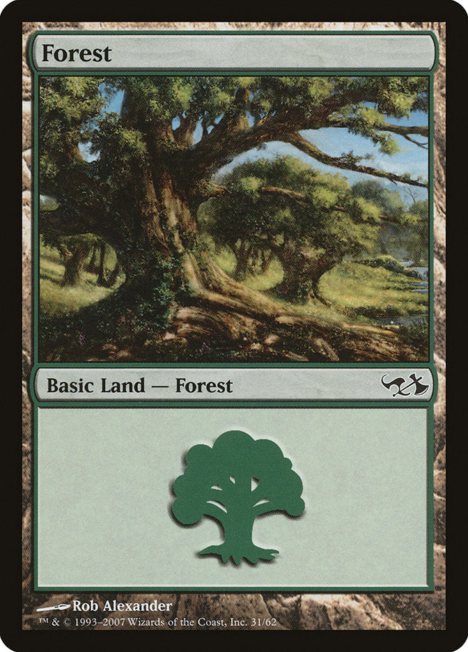 Forest (31) [Duel Decks: Elves vs. Goblins] | Yard's Games Ltd