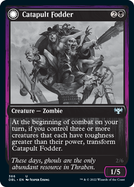 Catapult Fodder // Catapult Captain [Innistrad: Double Feature] | Yard's Games Ltd