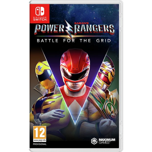 Power Rangers Battle for the Grid - Switch | Yard's Games Ltd