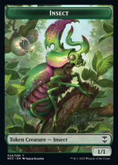 Ogre // Insect Double-Sided Token [Streets of New Capenna Commander Tokens] | Yard's Games Ltd