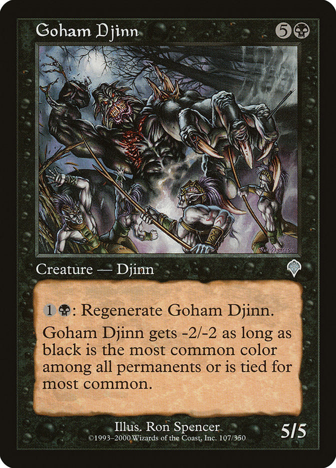 Goham Djinn [Invasion] | Yard's Games Ltd