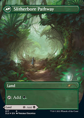 Darkbore Pathway // Slitherbore Pathway (Borderless) [Secret Lair: Ultimate Edition 2] | Yard's Games Ltd