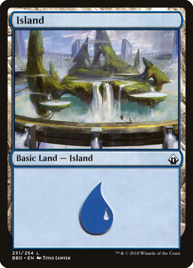 Island (251) [Battlebond] | Yard's Games Ltd