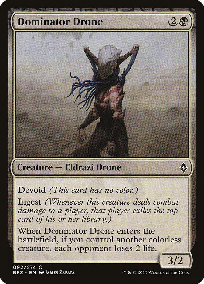 Dominator Drone [Battle for Zendikar] | Yard's Games Ltd