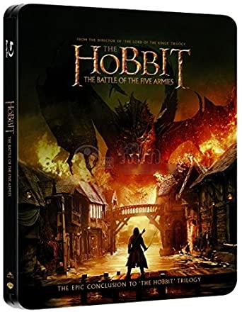 The Hobbit Battle of the Five Armies 3D - Blu-Ray [Steelbook]