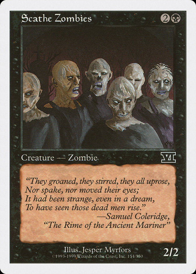Scathe Zombies [Classic Sixth Edition] | Yard's Games Ltd
