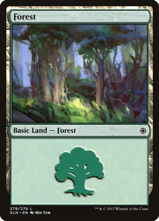 Forest (279) [Ixalan] | Yard's Games Ltd