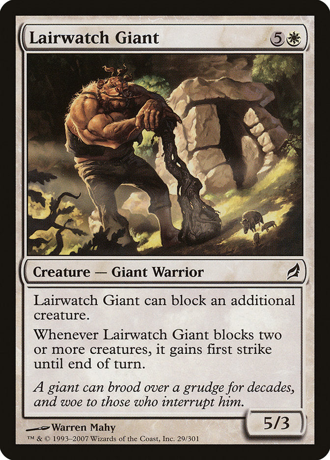 Lairwatch Giant [Lorwyn] | Yard's Games Ltd