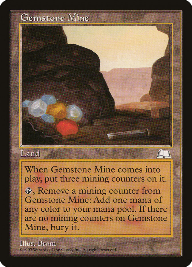 Gemstone Mine [Weatherlight] | Yard's Games Ltd