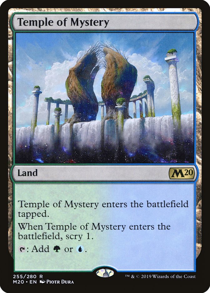 Temple of Mystery [Core Set 2020] | Yard's Games Ltd