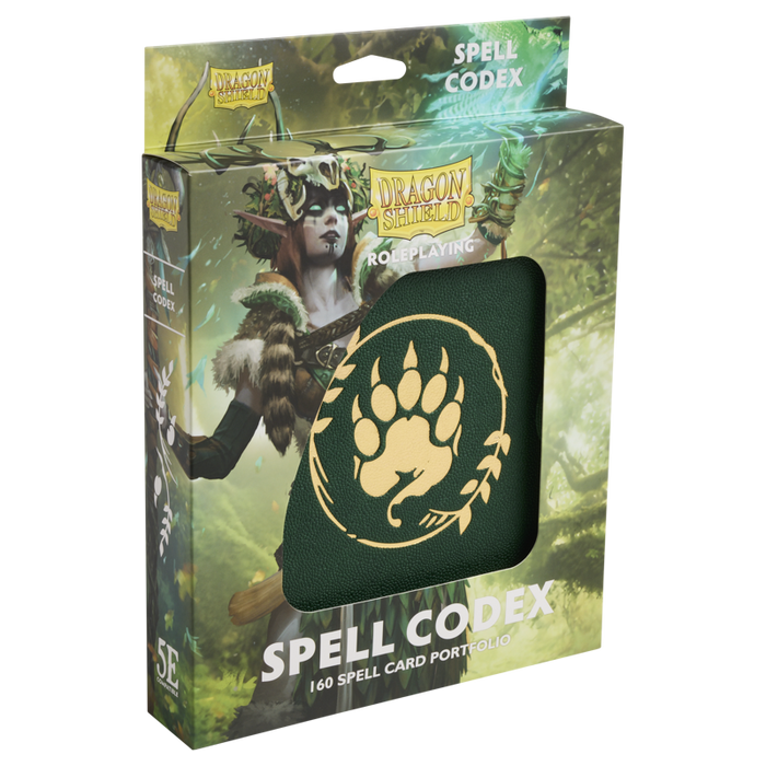 Dragon Shield: Spell Codex - Green (160 Slots)