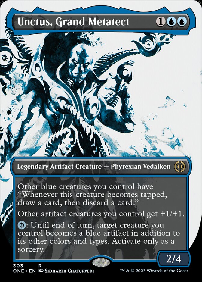 Unctus, Grand Metatect (Borderless Ichor) [Phyrexia: All Will Be One] | Yard's Games Ltd