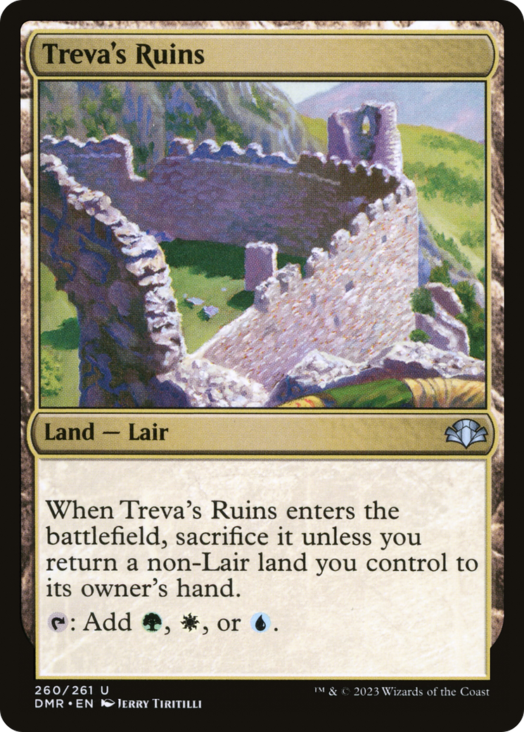 Treva's Ruins [Dominaria Remastered] | Yard's Games Ltd