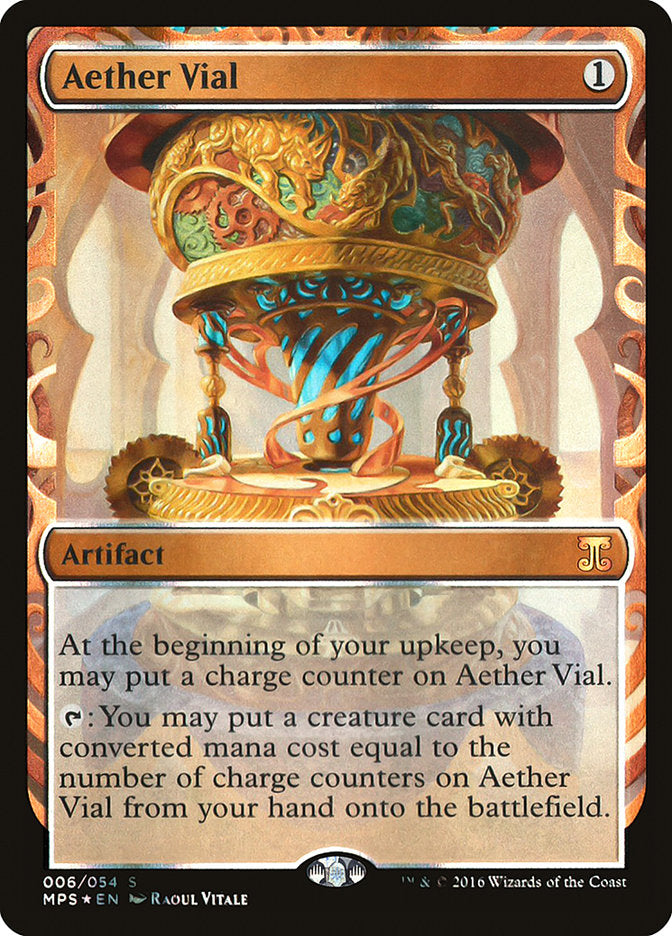Aether Vial [Kaladesh Inventions] | Yard's Games Ltd