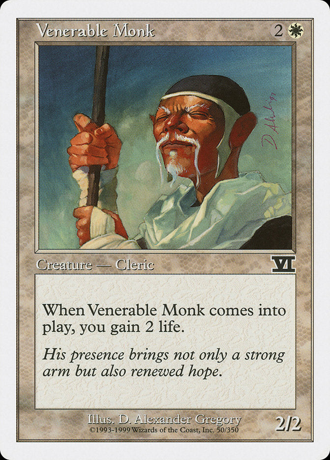 Venerable Monk [Classic Sixth Edition] | Yard's Games Ltd