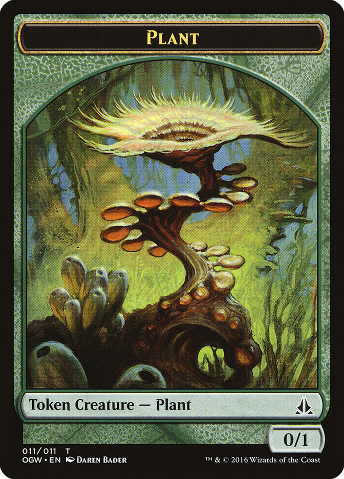 Plant Token [Oath of the Gatewatch Tokens] | Yard's Games Ltd