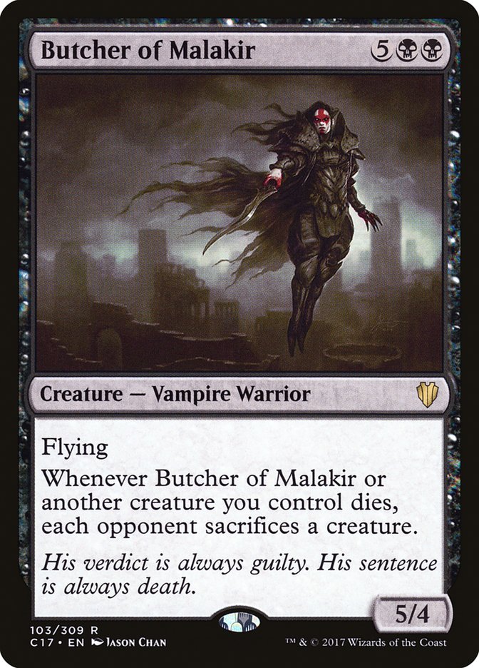 Butcher of Malakir [Commander 2017] | Yard's Games Ltd