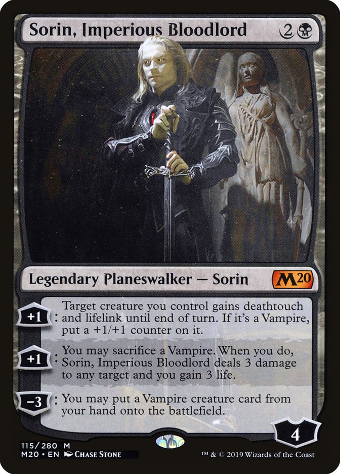 Sorin, Imperious Bloodlord [Core Set 2020] | Yard's Games Ltd