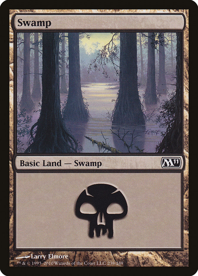 Swamp (239) [Magic 2011] | Yard's Games Ltd