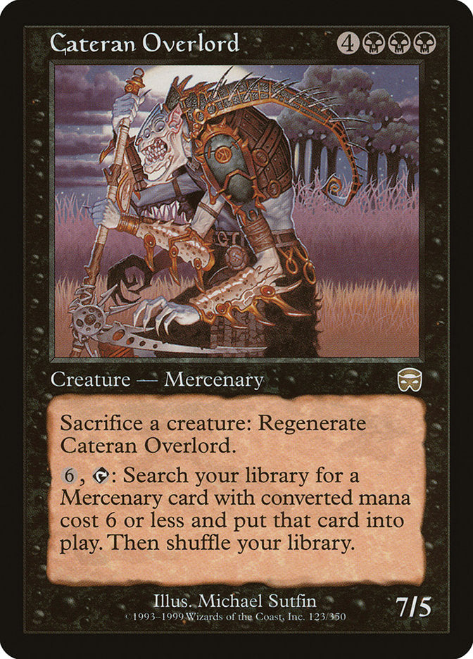 Cateran Overlord [Mercadian Masques] | Yard's Games Ltd