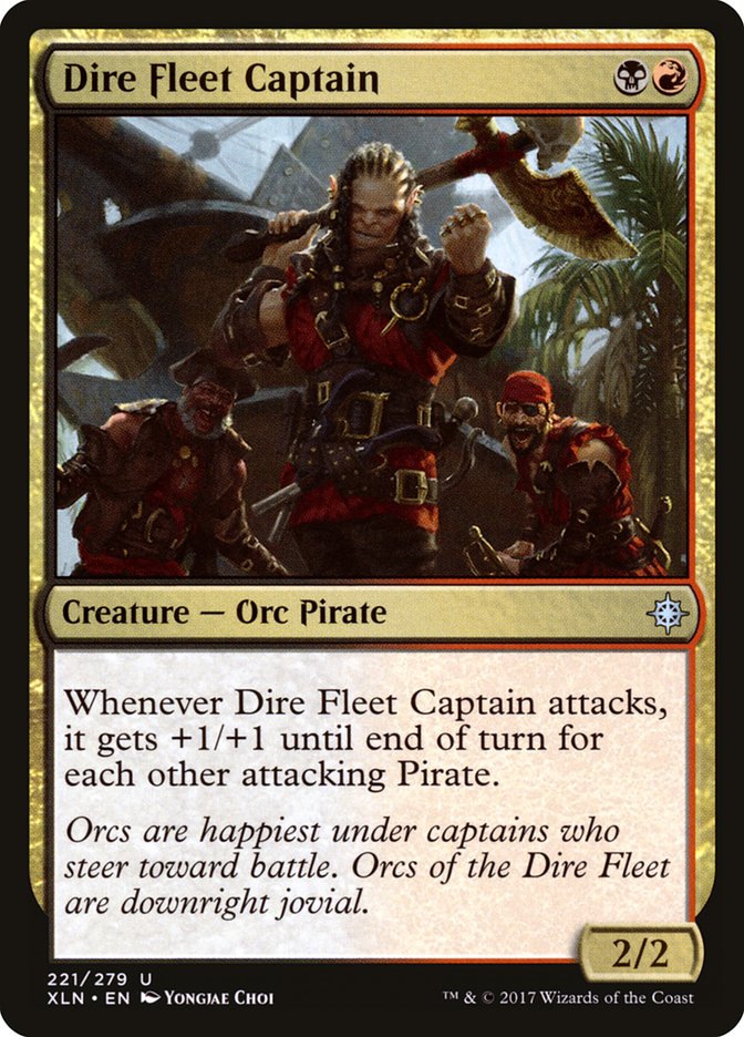 Dire Fleet Captain [Ixalan] | Yard's Games Ltd