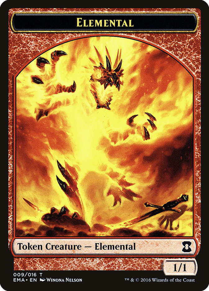 Elemental Token (009/016) [Eternal Masters Tokens] | Yard's Games Ltd