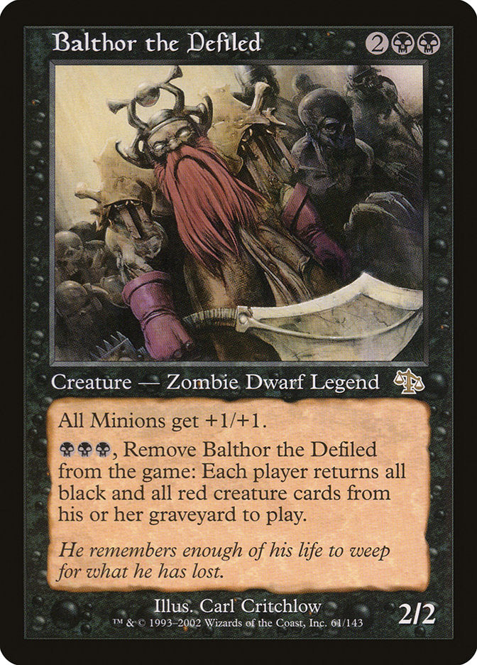 Balthor the Defiled [Judgment] | Yard's Games Ltd